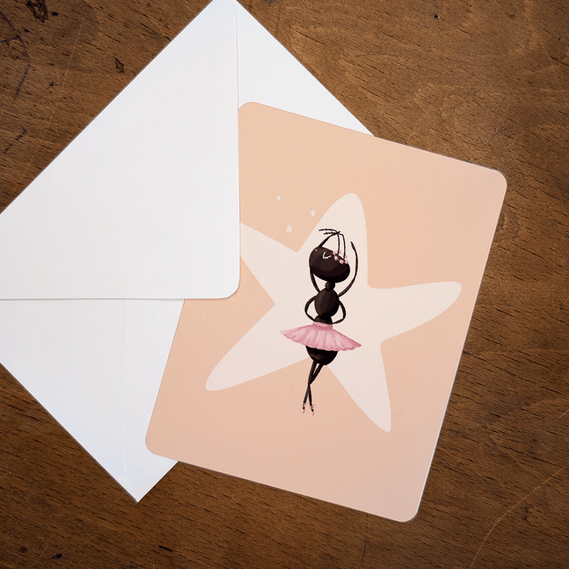 Danseuse fourmi  - 13,9 x 10,7 cm