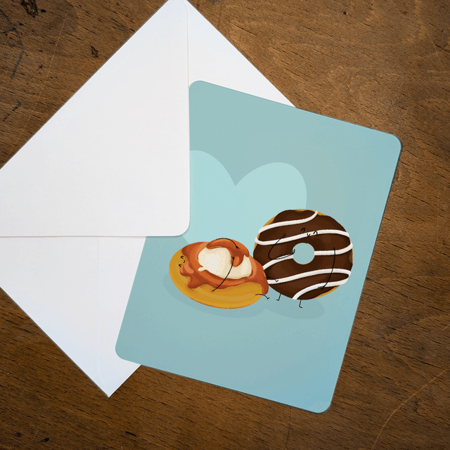 Amour donuts - 13,9 x 10,7 cm
