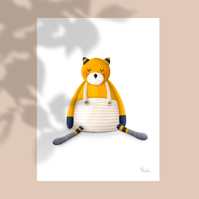 Je dessine son doudou