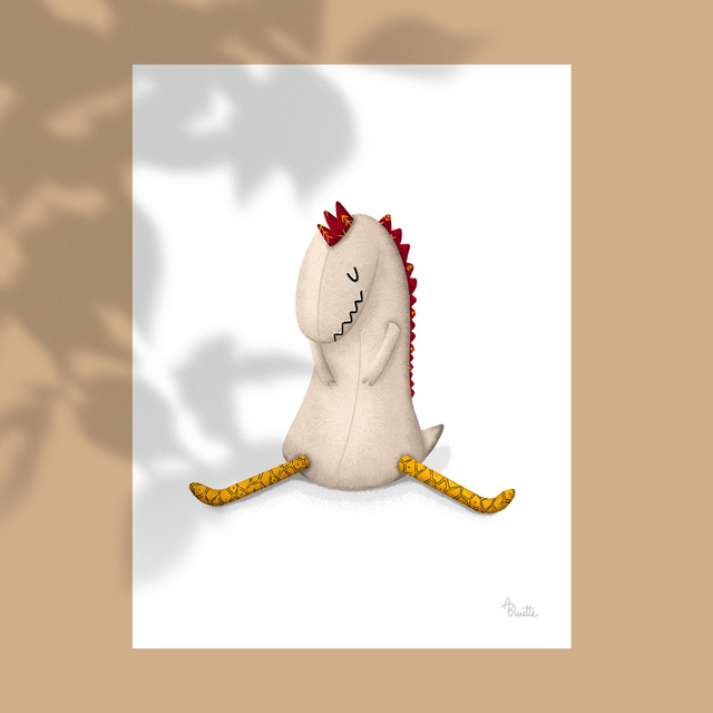 Je dessine son doudou