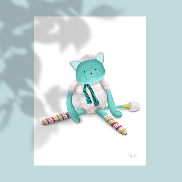 Je dessine son doudou